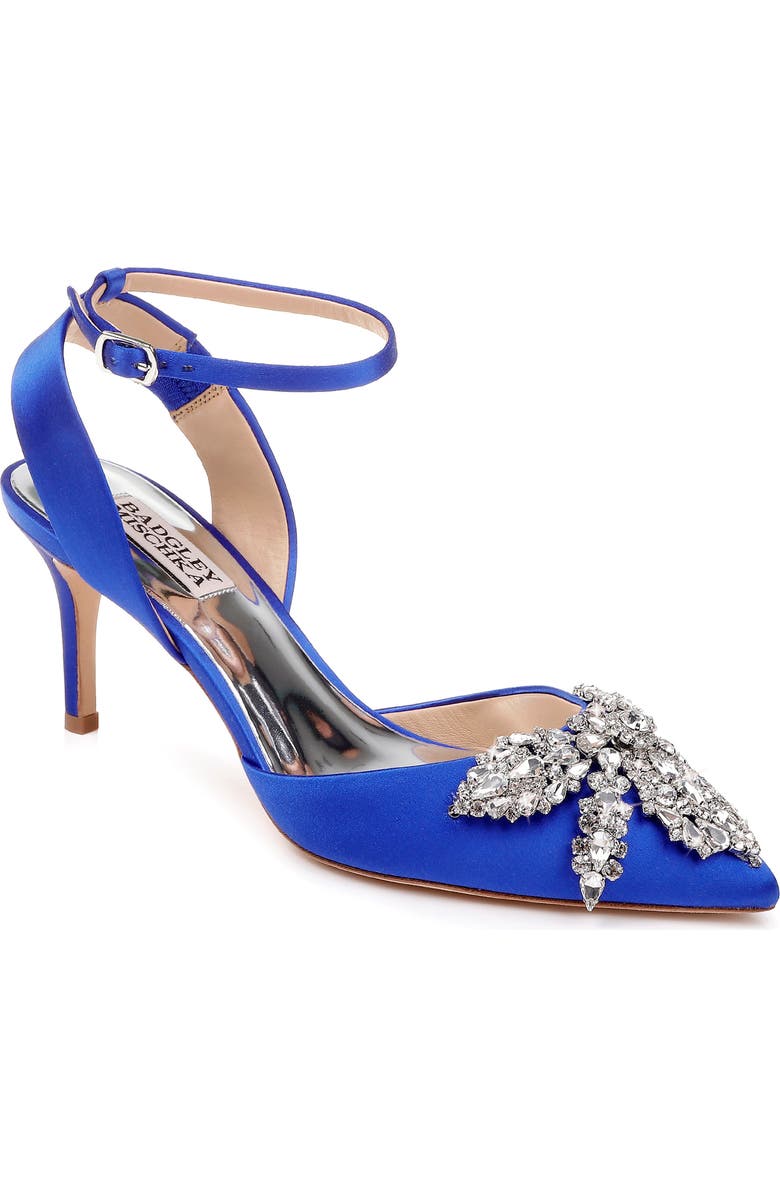 Badgley Mischka Collection Badgley Mischka Fana Crystal Embellished Pump, Main, color,