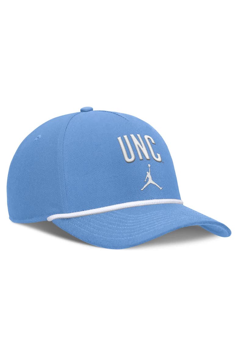 Men's Jordan Brand Carolina Blue North Carolina Tar Heels Rise Campus Adjustable Hat, Alternate, color, Light Blue