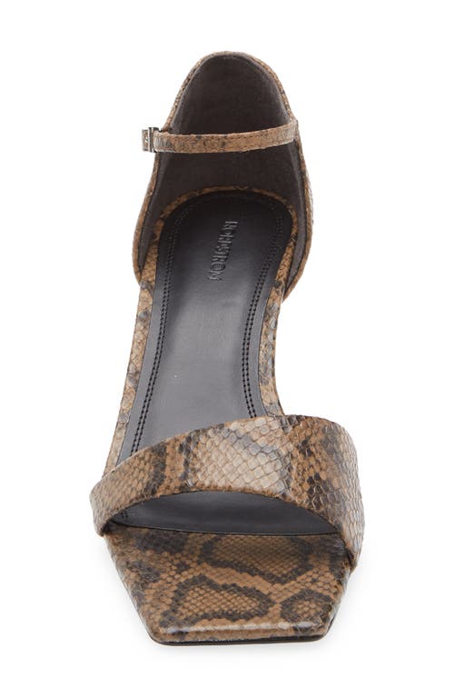 Nordstrom Stanton Ankle Strap Sandal In Brown