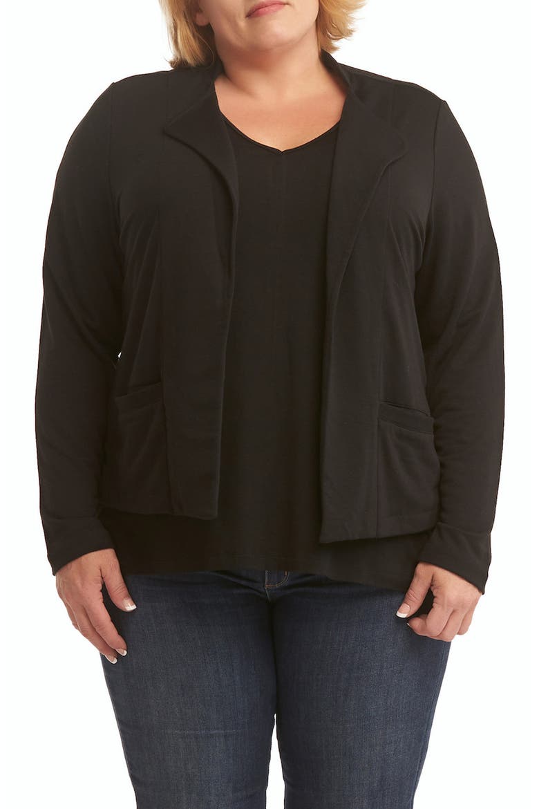 Brynn Blazer, Main, color, BLACK
