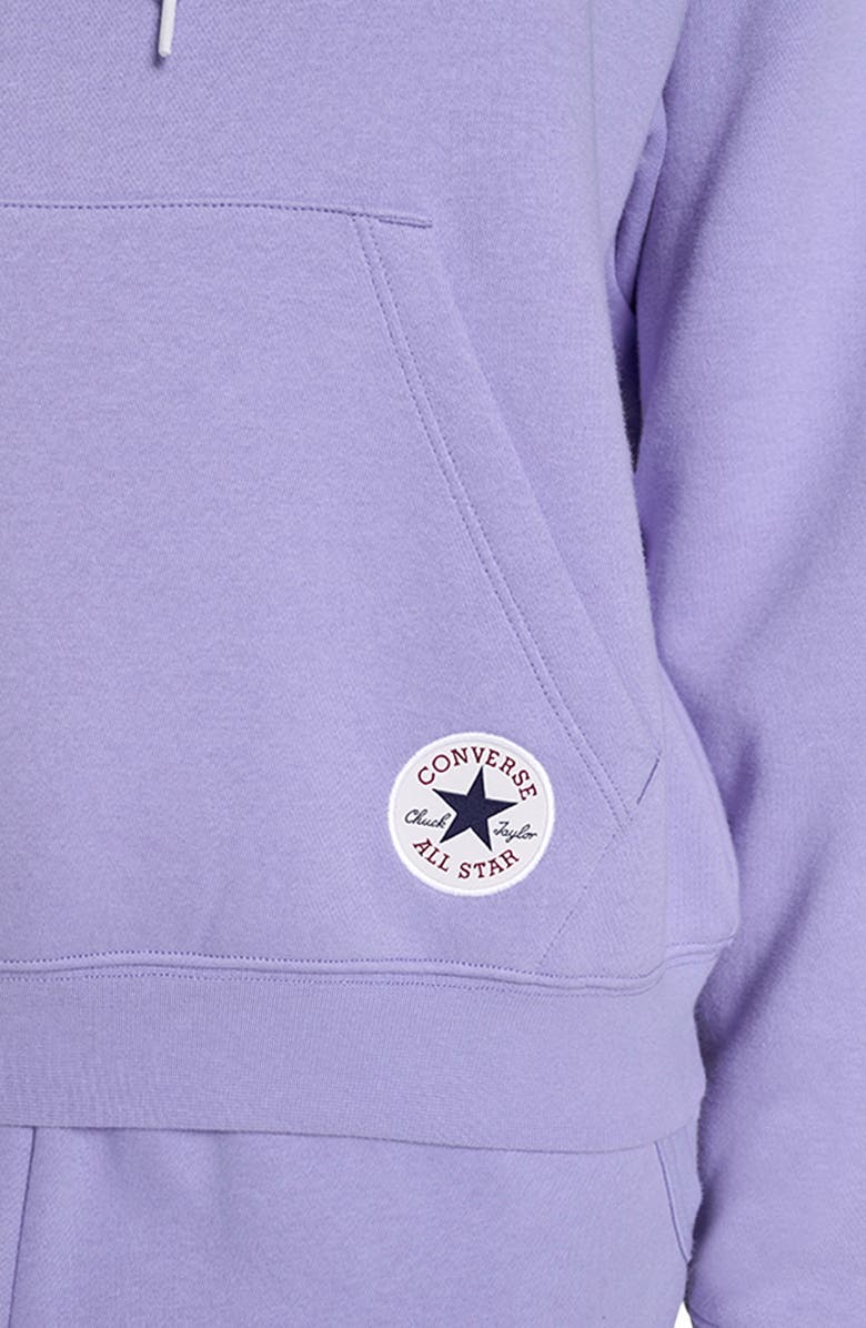 Converse Chuck Taylor Patch French Terry Pullover Hoodie, Alternate, color, Very Peri