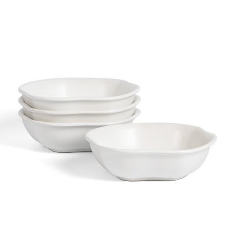 Amorphous Stoneware Pasta Bowl Set