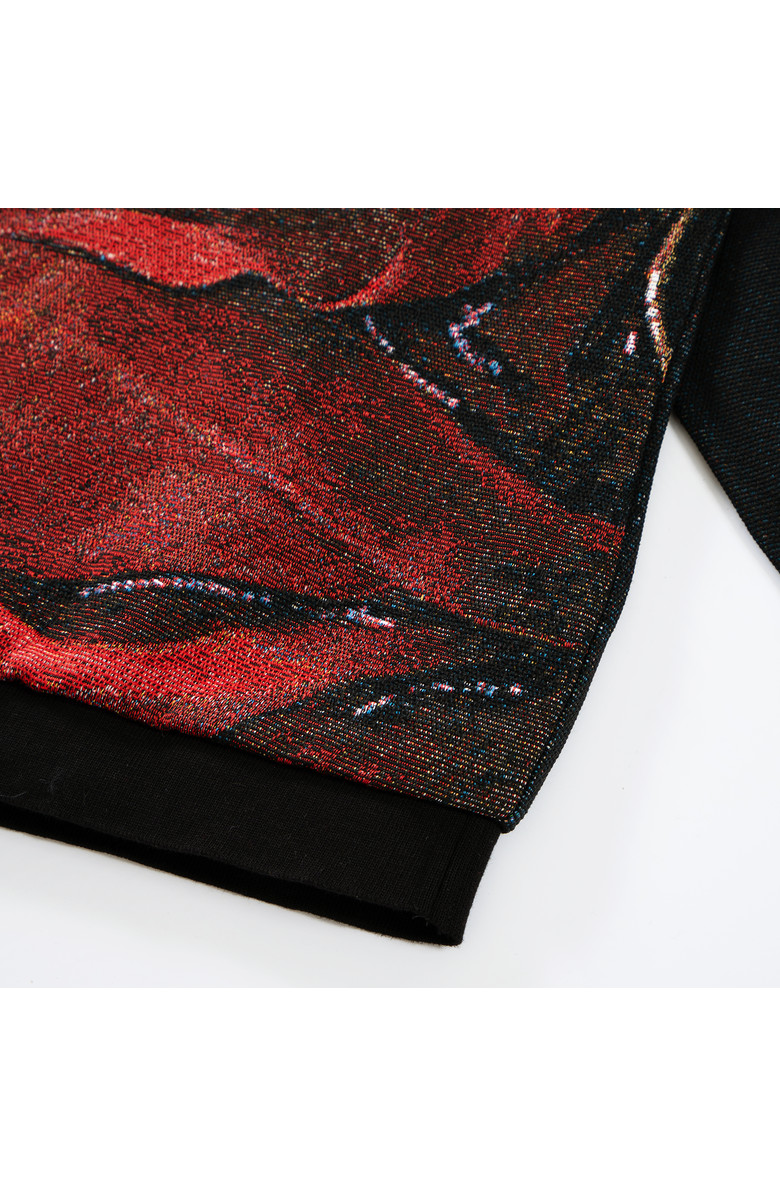 VERYRARE Saint Jerome Writing Hoodie, Alternate, color, Black