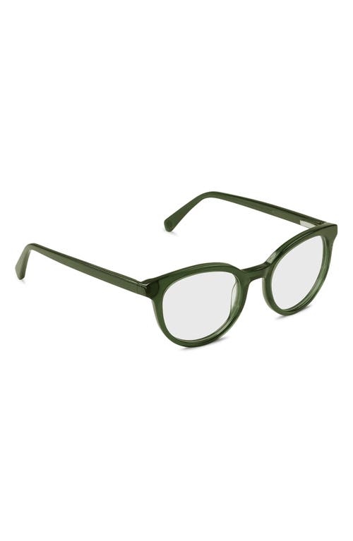 Eyebobs Rush Hour 48mm Blue Light Blocking Round Reading Glasses