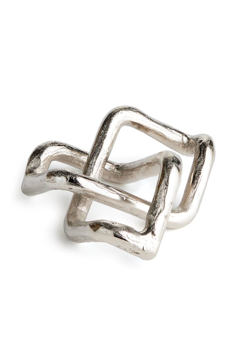 Napa Home & Garden Kade Sculpture, Main, color, Silver