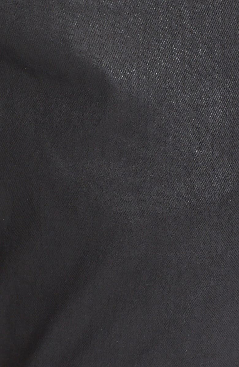 Rick Owens DRKSHDW 'Detroit Fit' Waxed Skinny Jeans, Alternate, color,