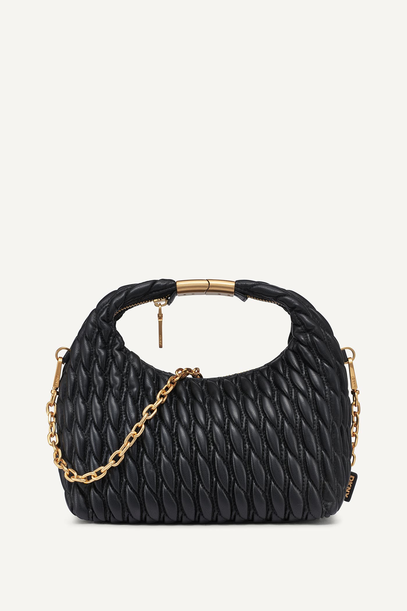 DKNY Mel Tz Hobo in Blk/gold 