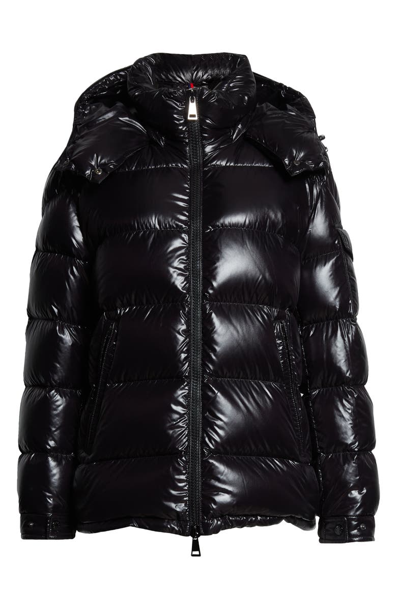Moncler Fustet Hooded Down Puffer Jacket, Alternate, color, 