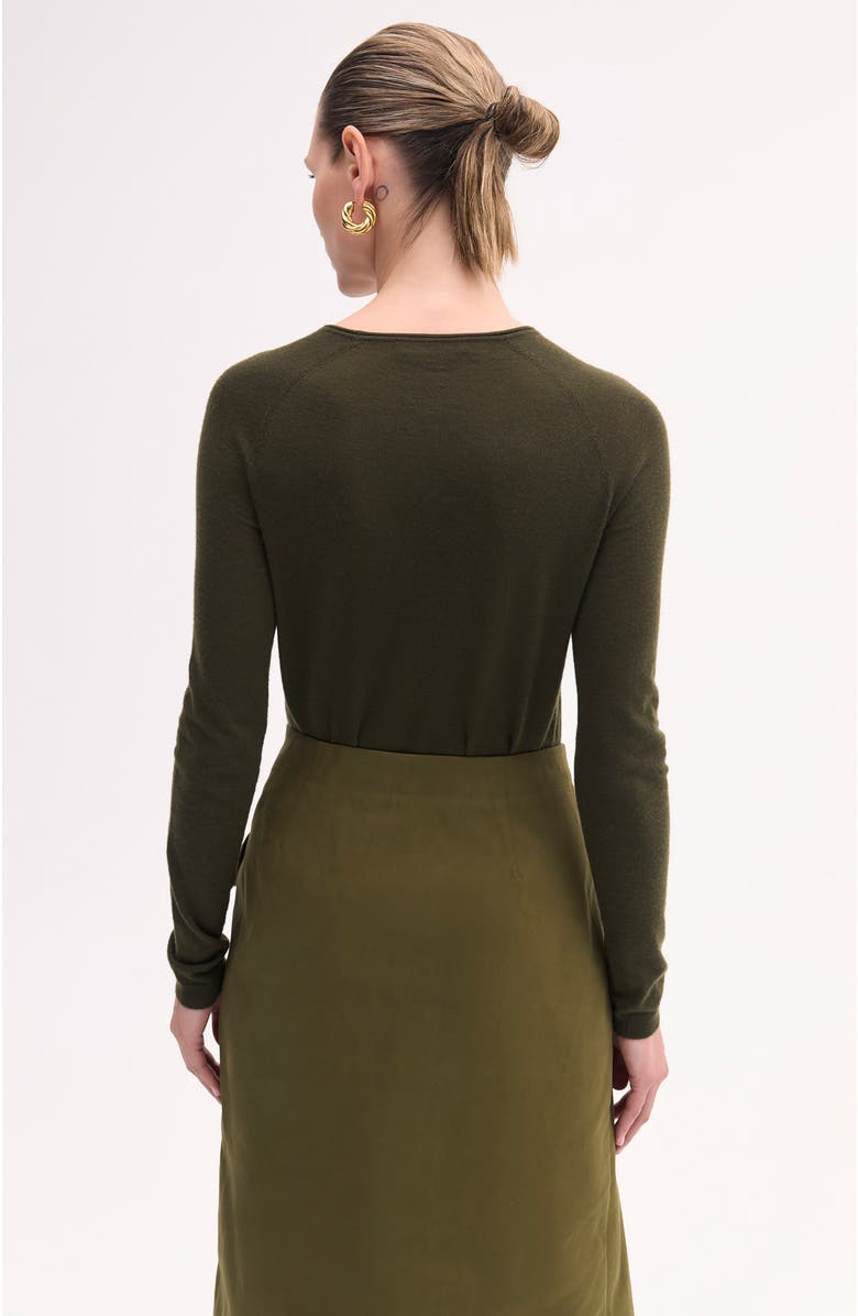 CO Raglan Sweater in Fine Cashmere, Alternate, color, 