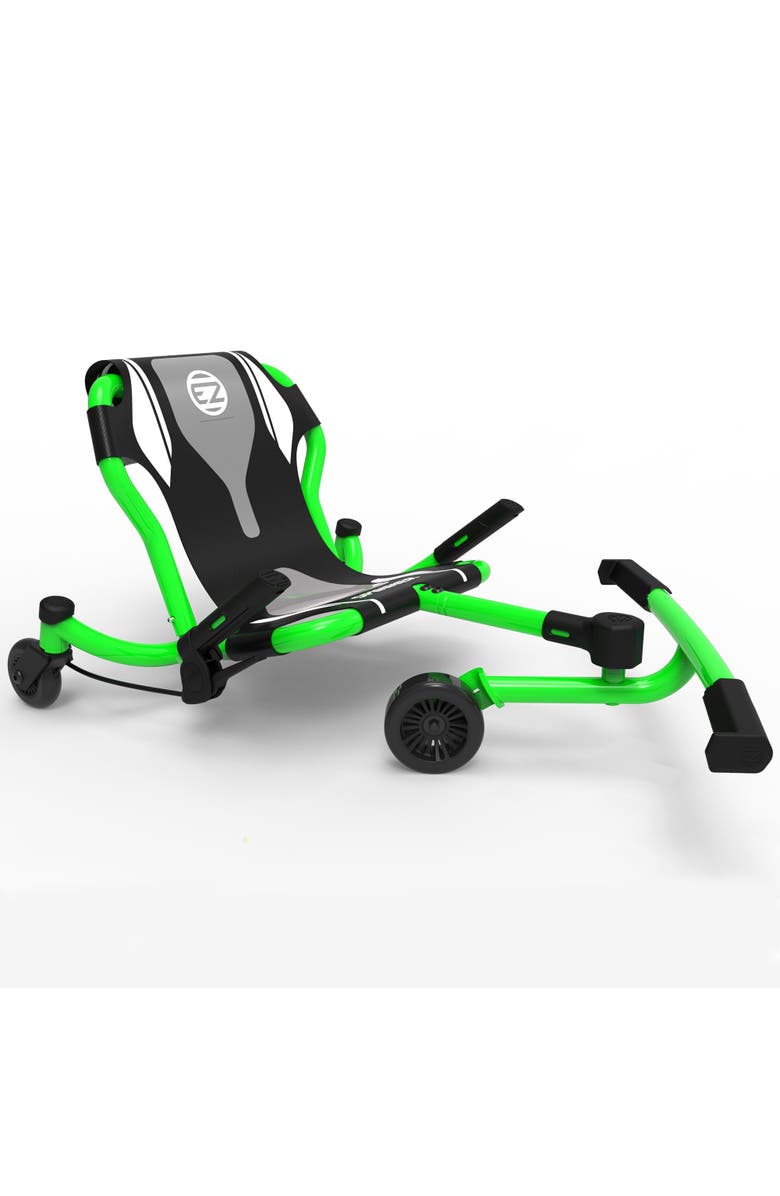EzyRoller Spinner Ride on Scooter, Lime Green, Main, color,