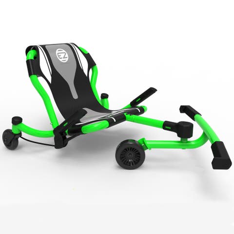 Spinner Ride on Scooter, Lime Green