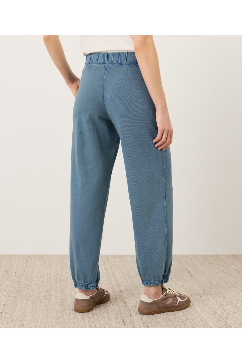 Organic Cotton Weekends Relaxed Sweatpant, Alternate, color, Washed Wedgewood Blue