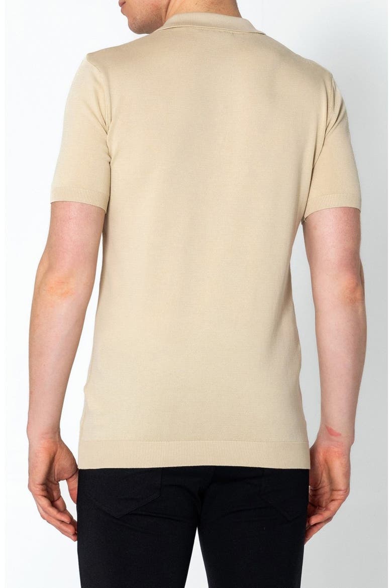 Lightweight Tonal Button Polo, Alternate, color, BEIGE