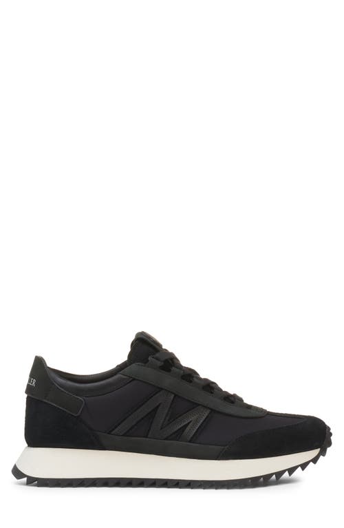 Moncler Pacey2 Suede & Nubuck Trainers, Men, Black, Size: 46 In Black