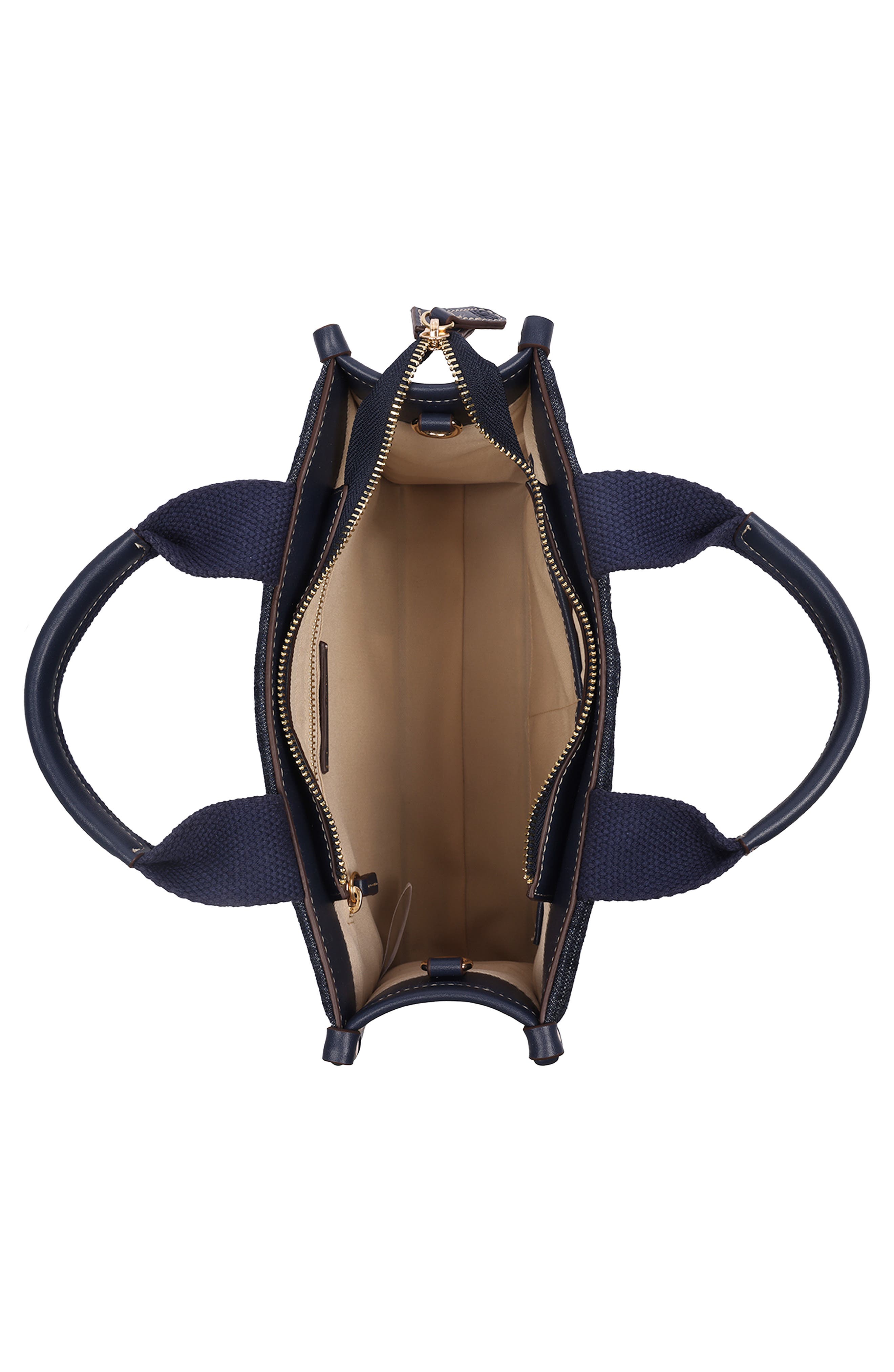 Tommy Bahama Dorothy Medium Denim Tote Bag, Alternate, color, Dark Denim