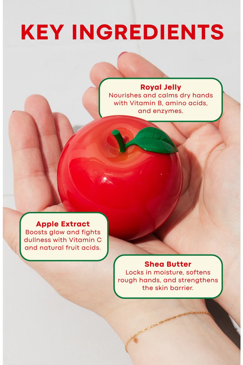 Red Apple Hand Cream, Alternate, color, NO COLOR