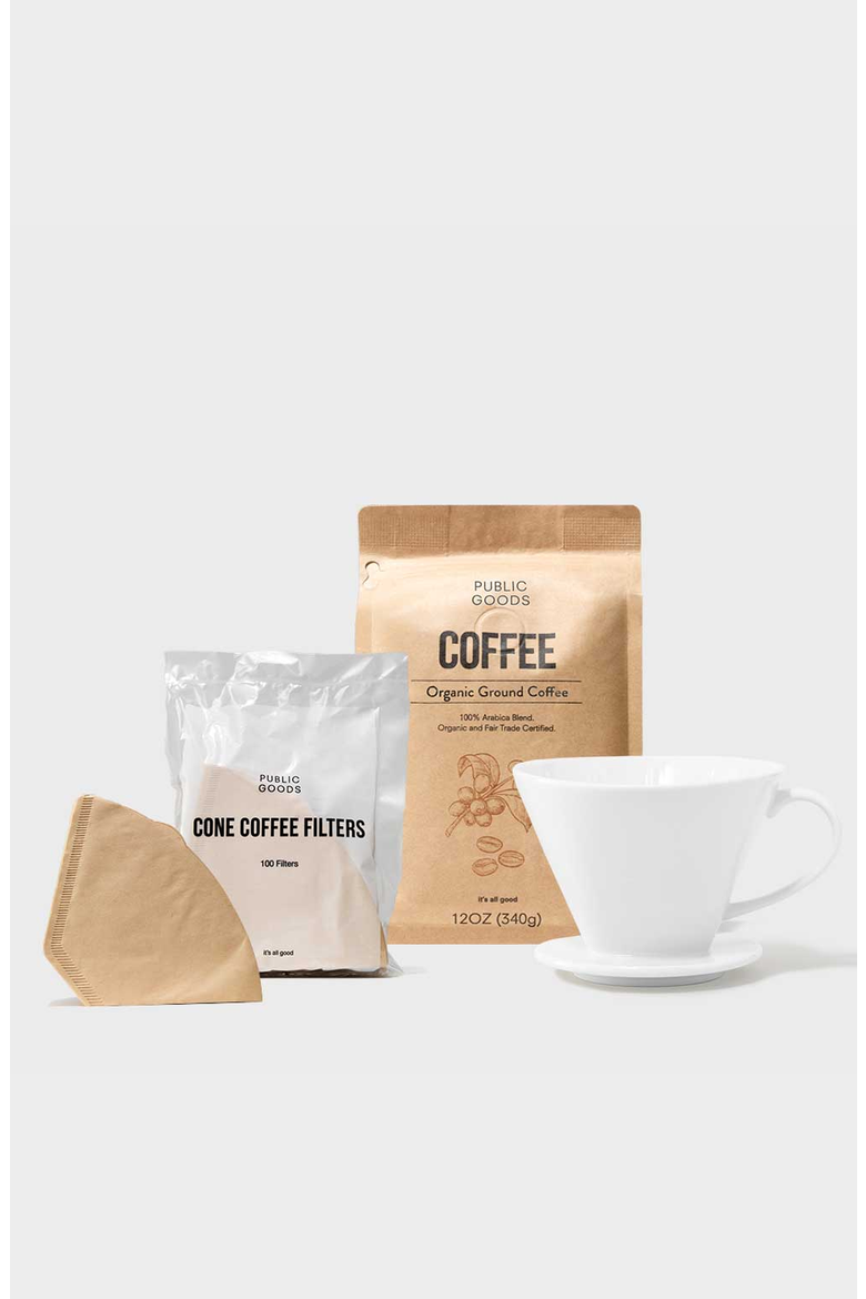 The Perfect Pour Collection Coffee Bundle, Main, color, Brown