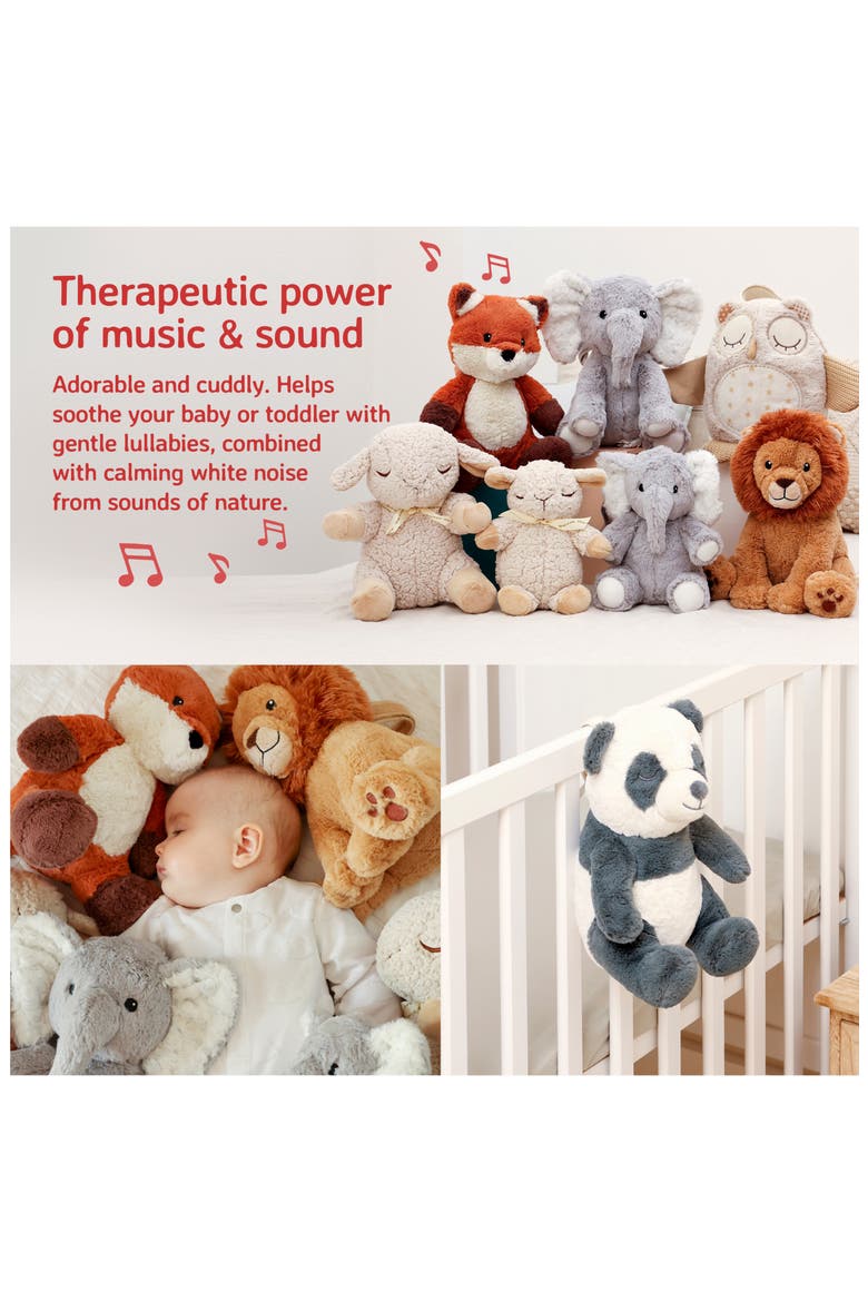 Peaceful Panda Soothing Sound Machine, Alternate, color, WHITE/ GREY