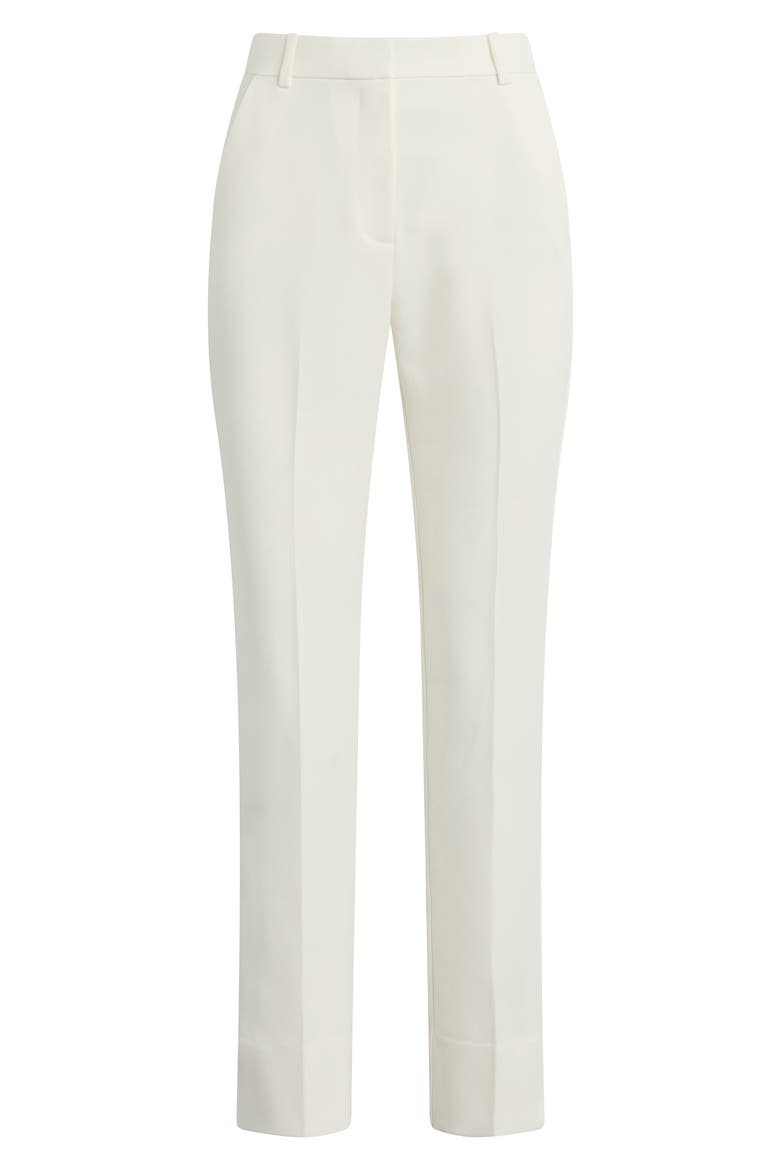 The Favorite High Waist Ankle Cigarette Pants, Alternate, color, IVORY