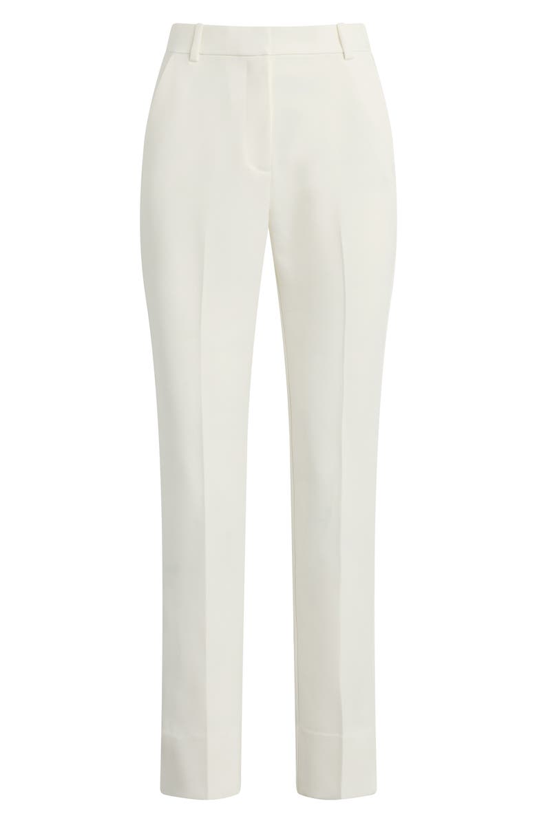 Favorite Daughter The Favorite High Waist Ankle Cigarette Pants, Alternate, color, Ivory