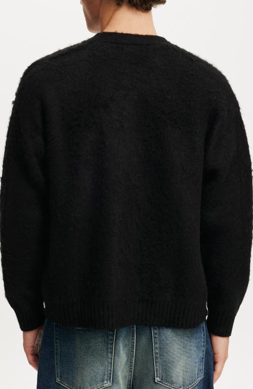 Cotton On Cropped Cardigan In Black