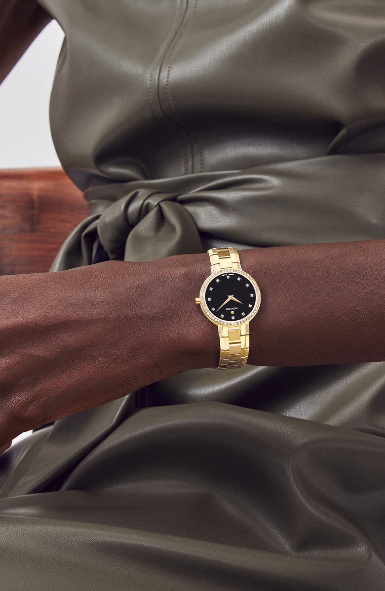 Movado Faceto Diamond Bracelet Watch, 28mm, Alternate, color, 