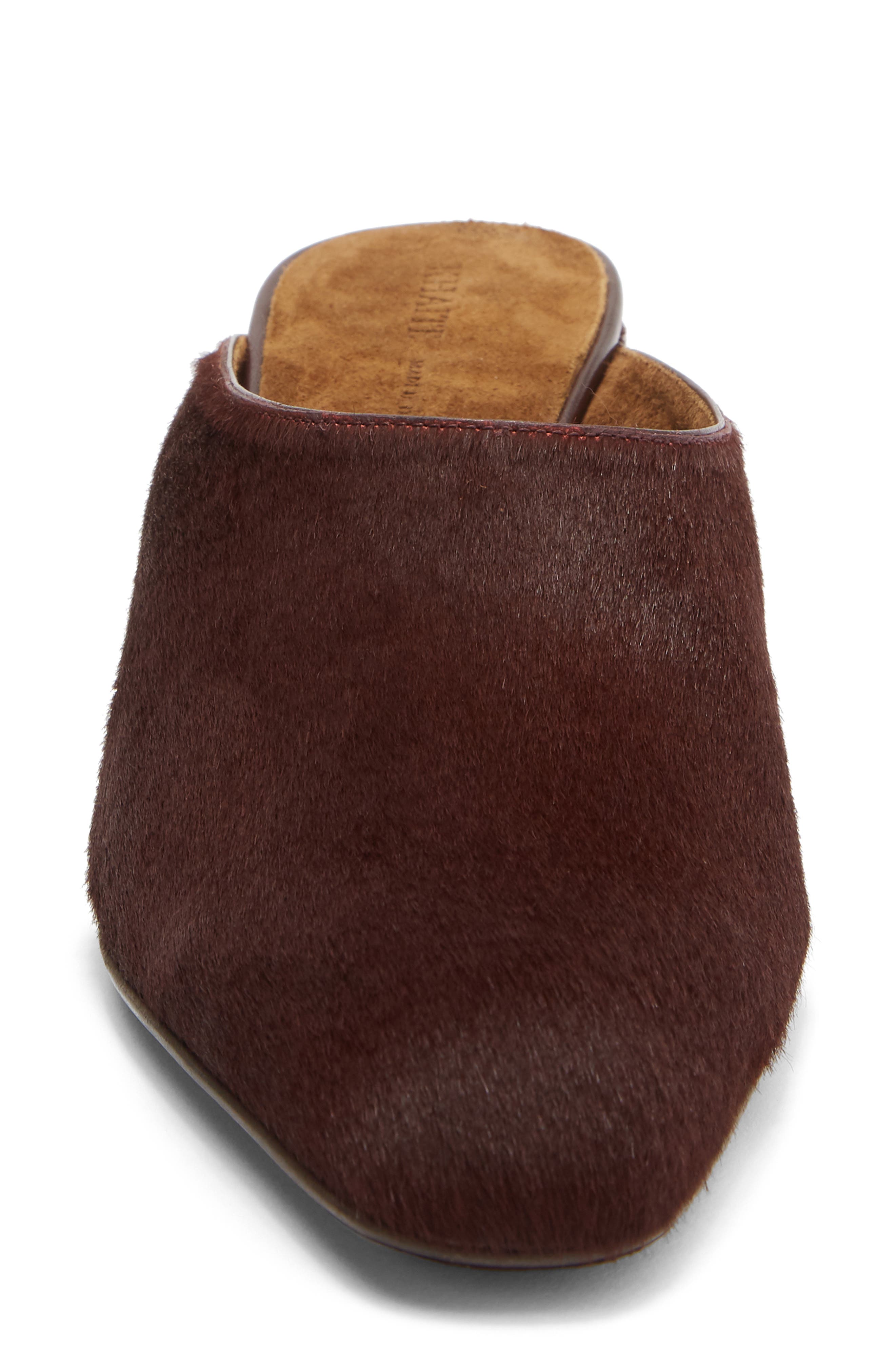 Colt Genuine Calf Hair Mule, Alternate, color, ROUGE NOIR