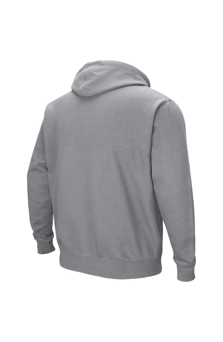 COLOSSEUM Men's Colosseum Gray Campbell Fighting Camels Isle Pullover Hoodie, Alternate, color,