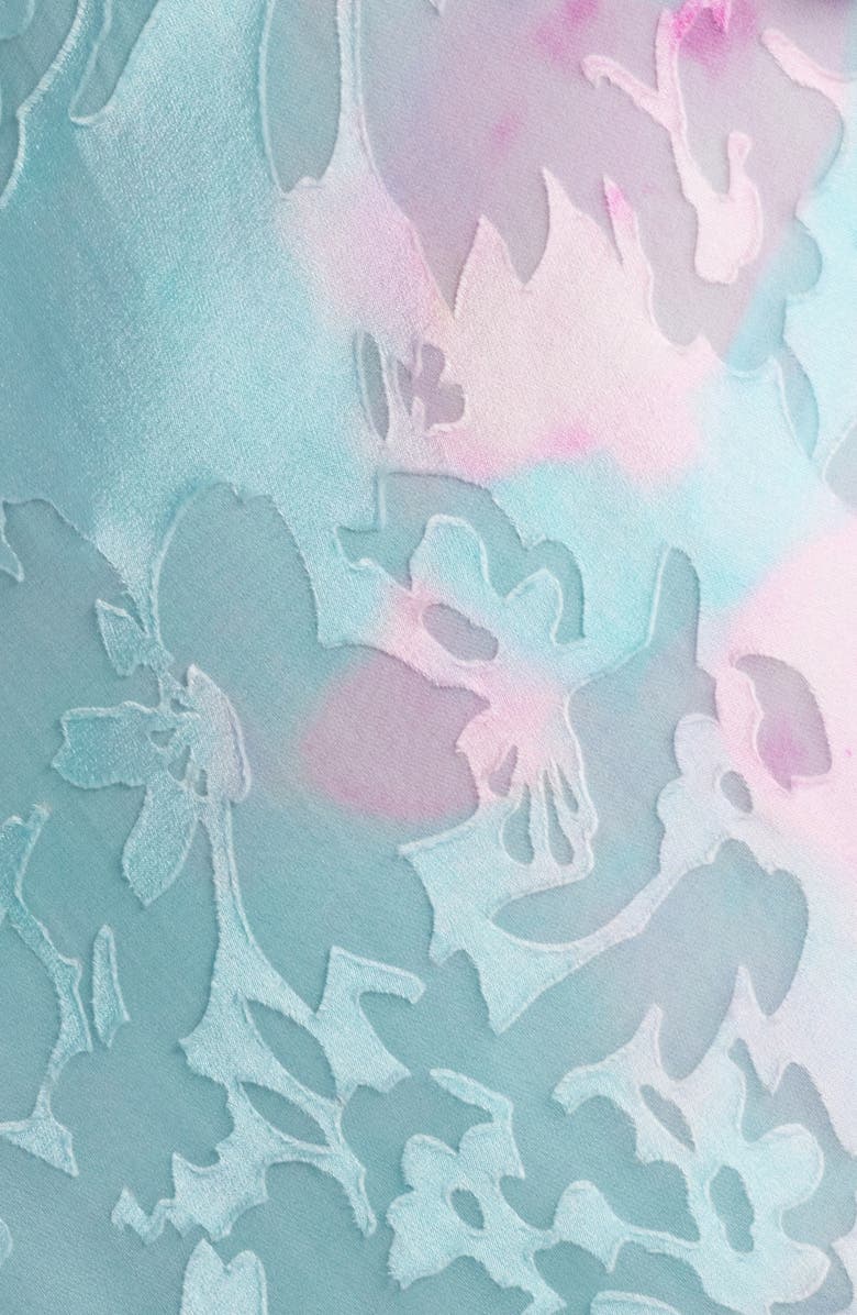 LoveShackFancy Rialto Ruffle Maxi Cocktail Dress, Alternate, color, 