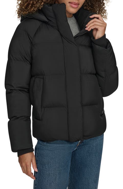 Hooded Quilted Puffer Jacket