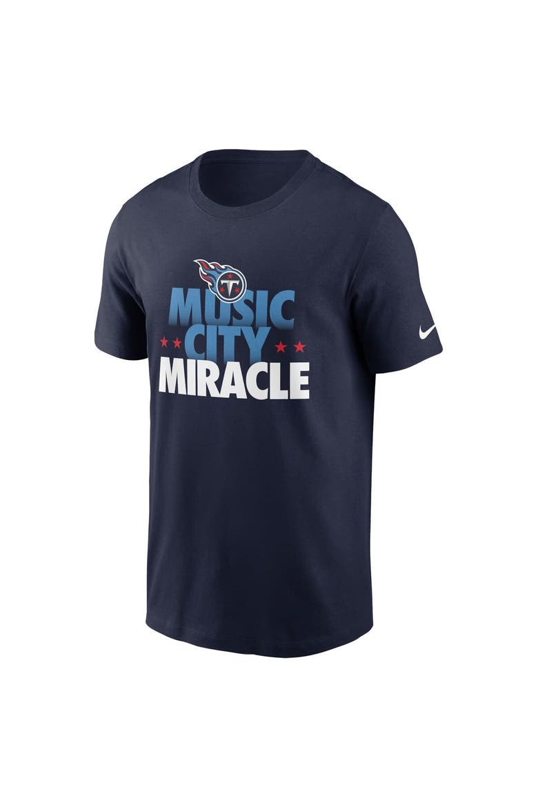 Men's Nike Navy Tennessee Titans Hometown Collection Music City T-Shirt, Alternate, color, Navy