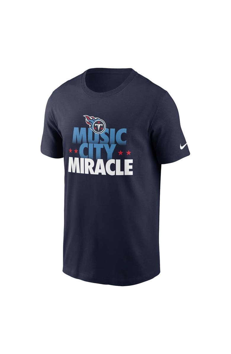 Nike Men's Nike Navy Tennessee Titans Hometown Collection Music City T-Shirt, Alternate, color, Navy