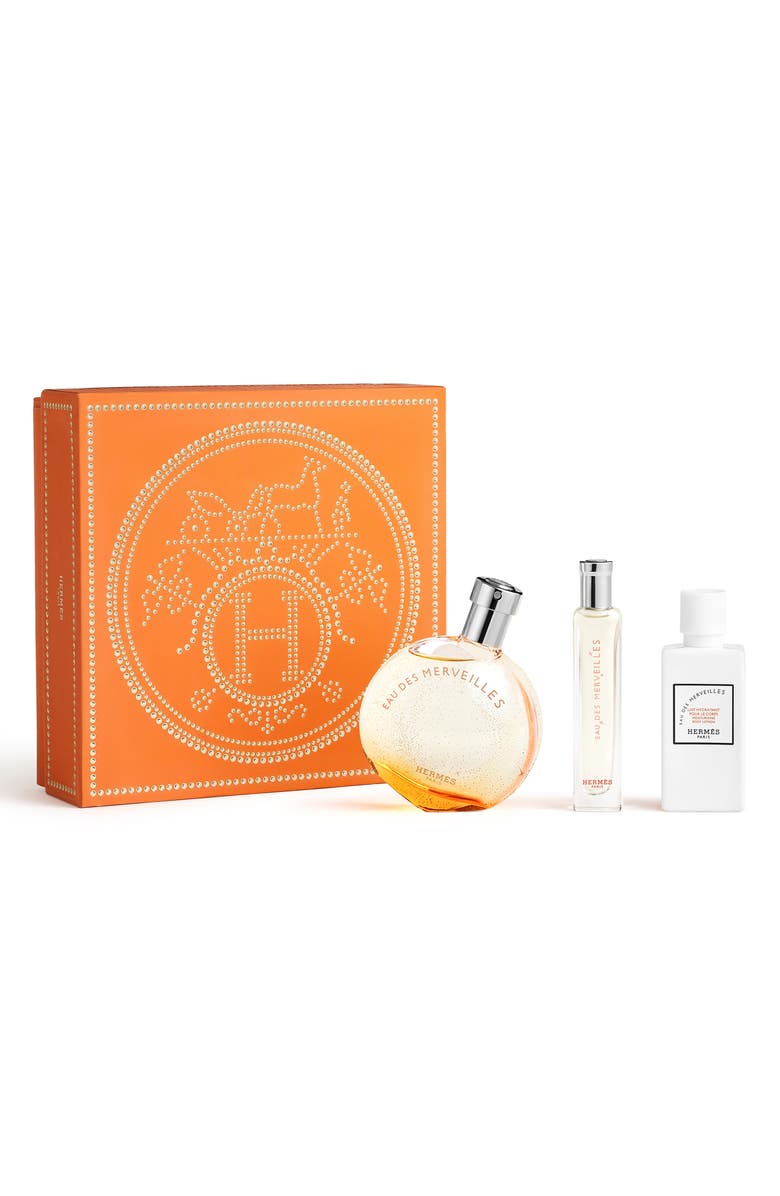 Hermès Eau des Merveilles - Eau de Toilette Gift Set, Main, color, 