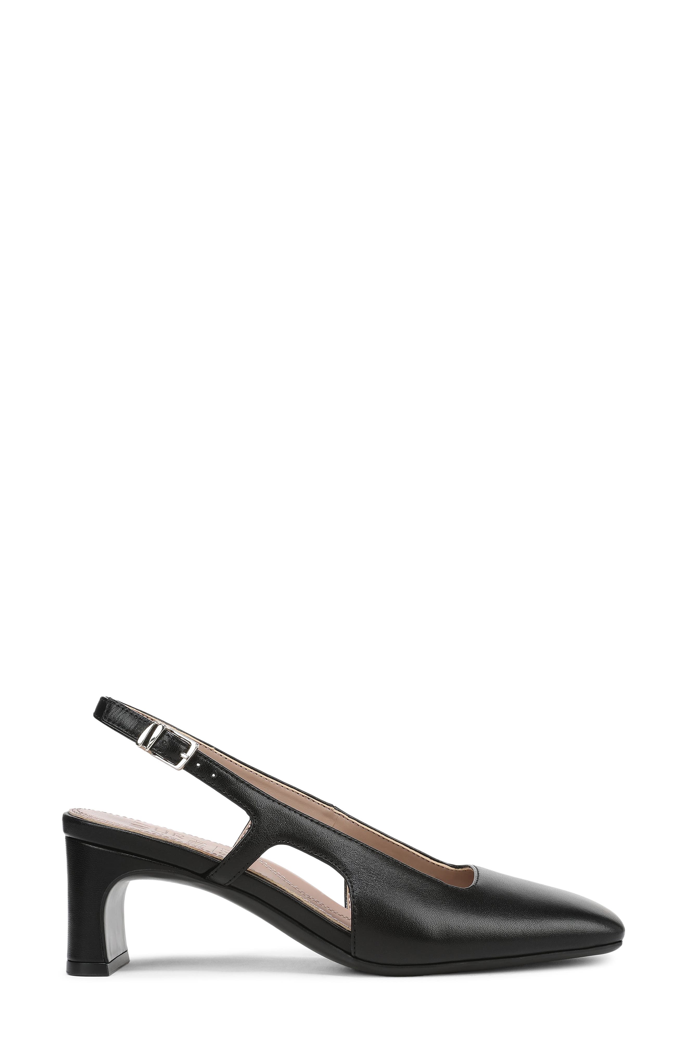 Naturalizer Carmen Slingback Pump, Alternate, color, Black