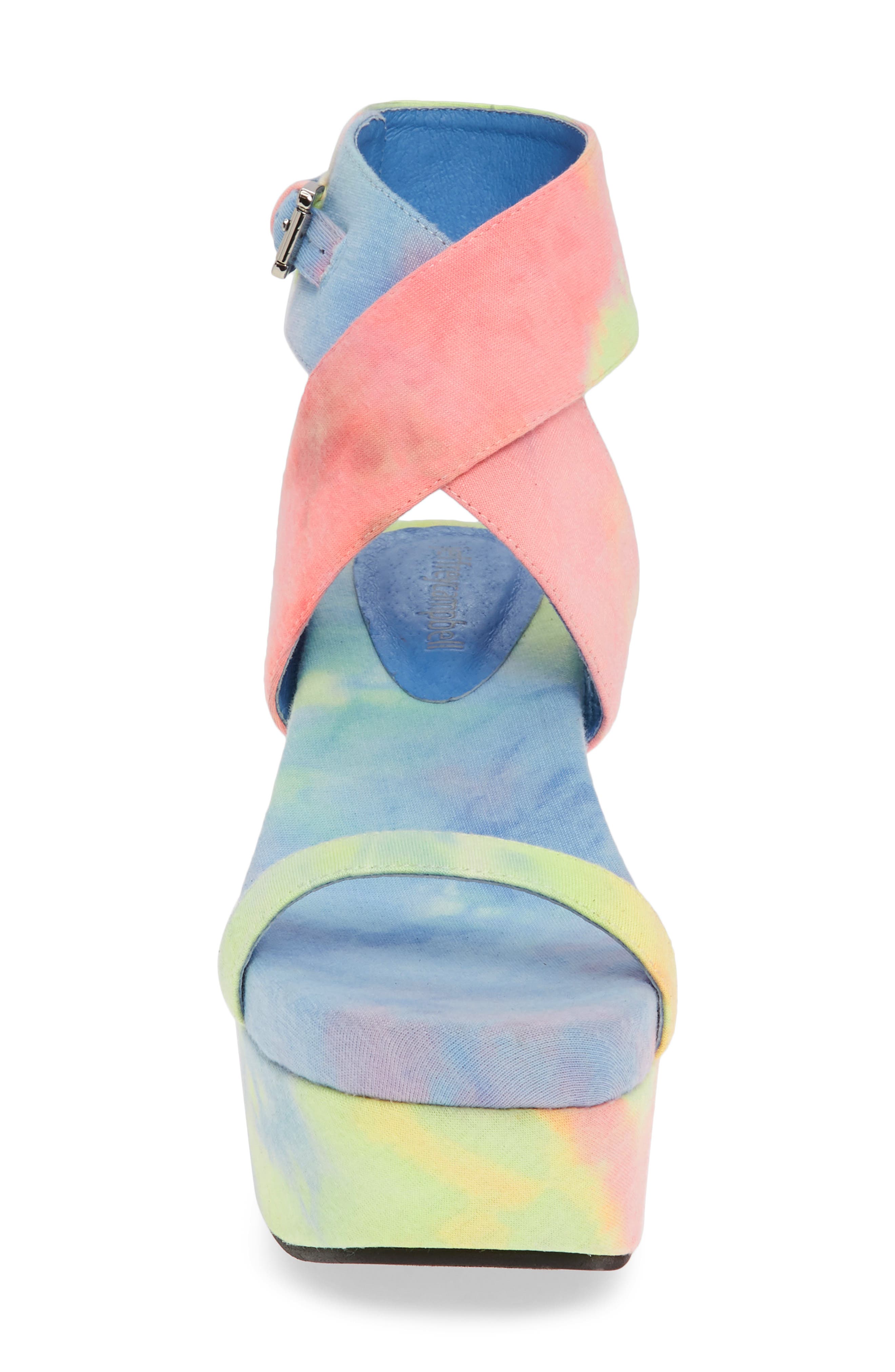 Jeffrey Campbell Kalli Platform Wedge Sandal, Alternate, color, 