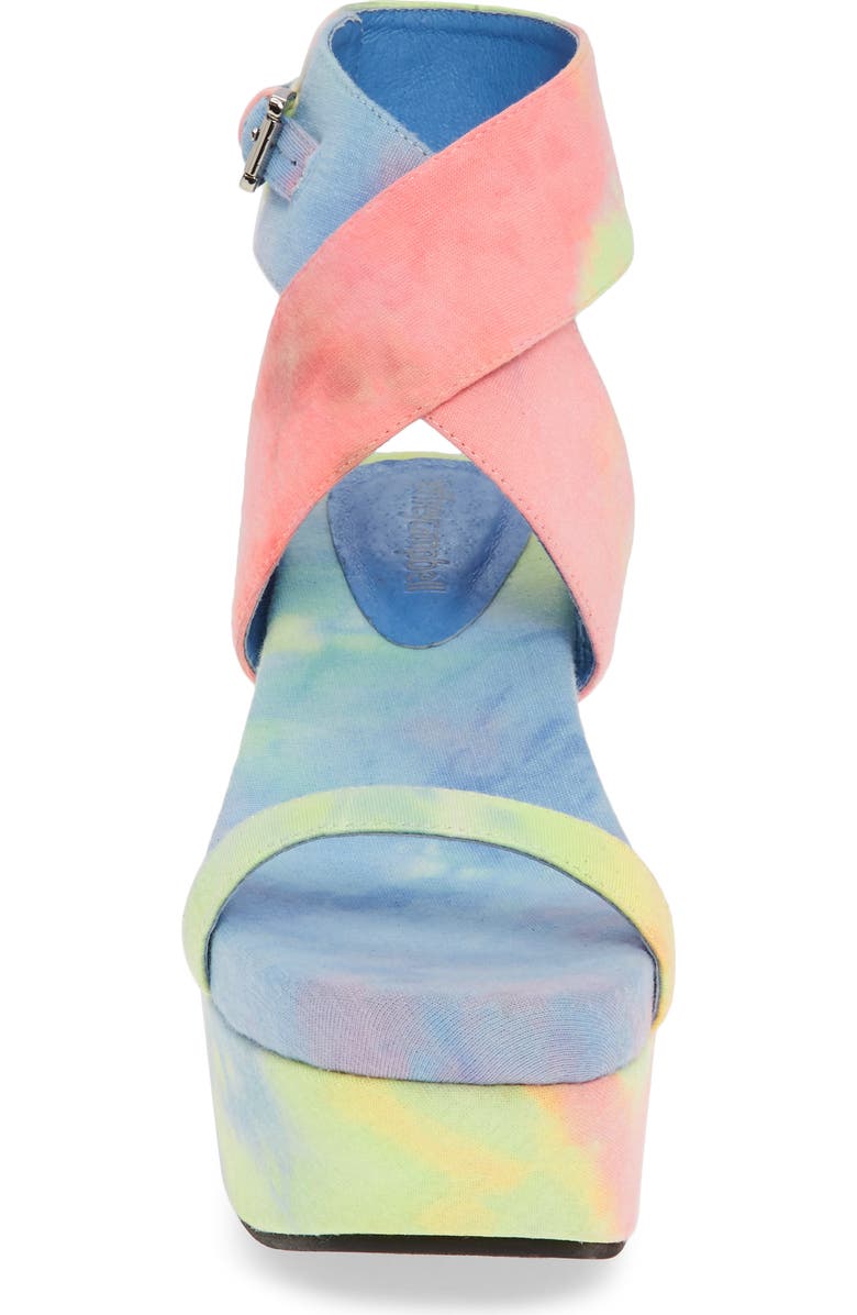 Jeffrey Campbell Kalli Platform Wedge Sandal, Alternate, color,