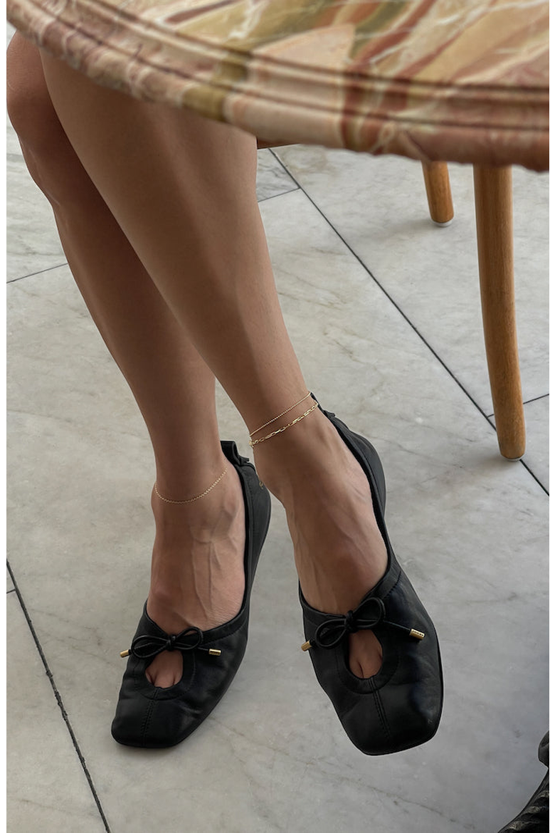 Beaded Chain Anklet, Alternate, color, Gold