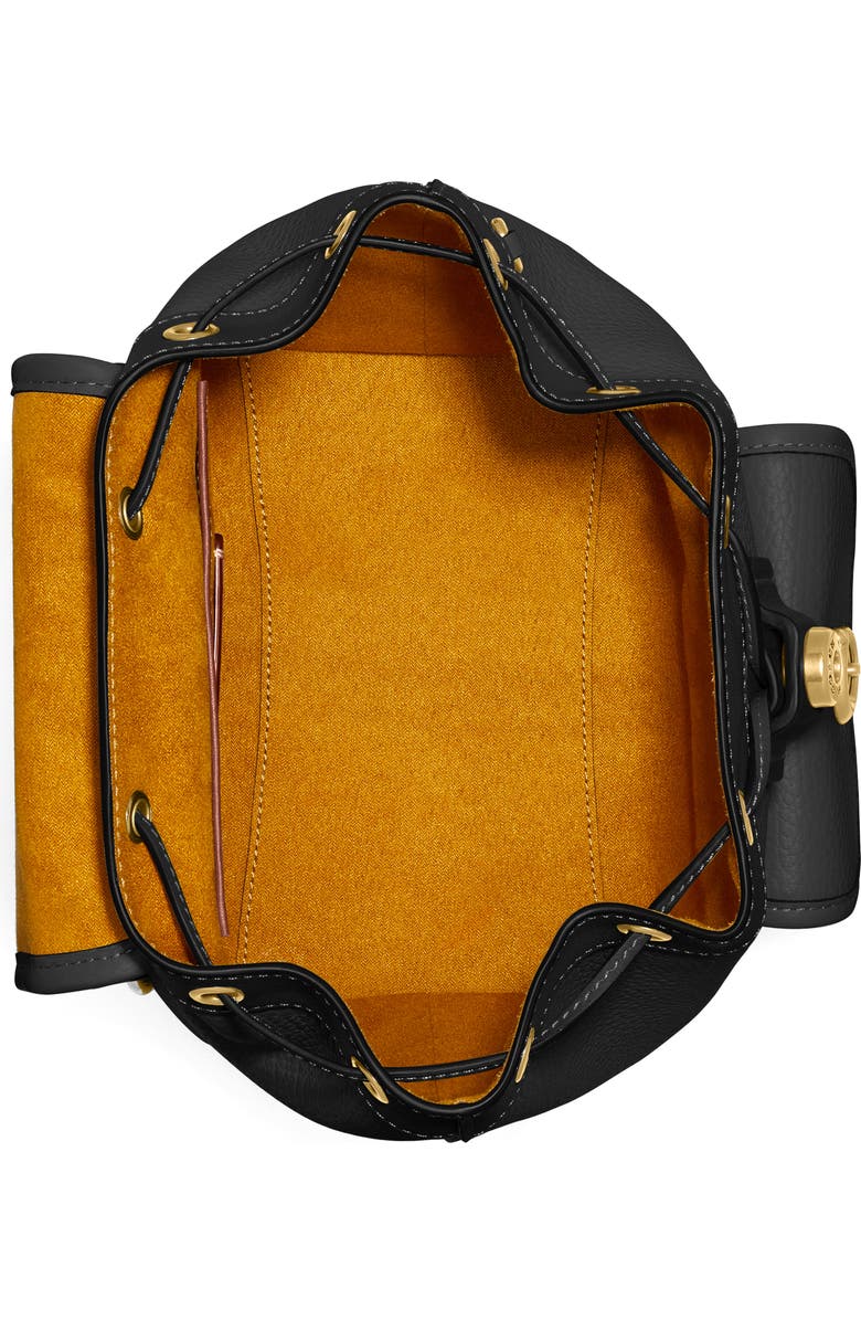 COACH Riya Soft Pebble Leather Backpack, Alternate, color,
