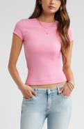 BP. Stretch Cotton Blend Baby Tee
