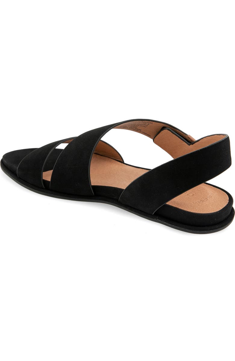 Gentle Souls Lottie Slingback Sandal, Alternate, color, Black Nubuck