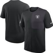 Nike Men's Nike Black Las Vegas Raiders Sideline UV Dri-Fit Coach Shirt
