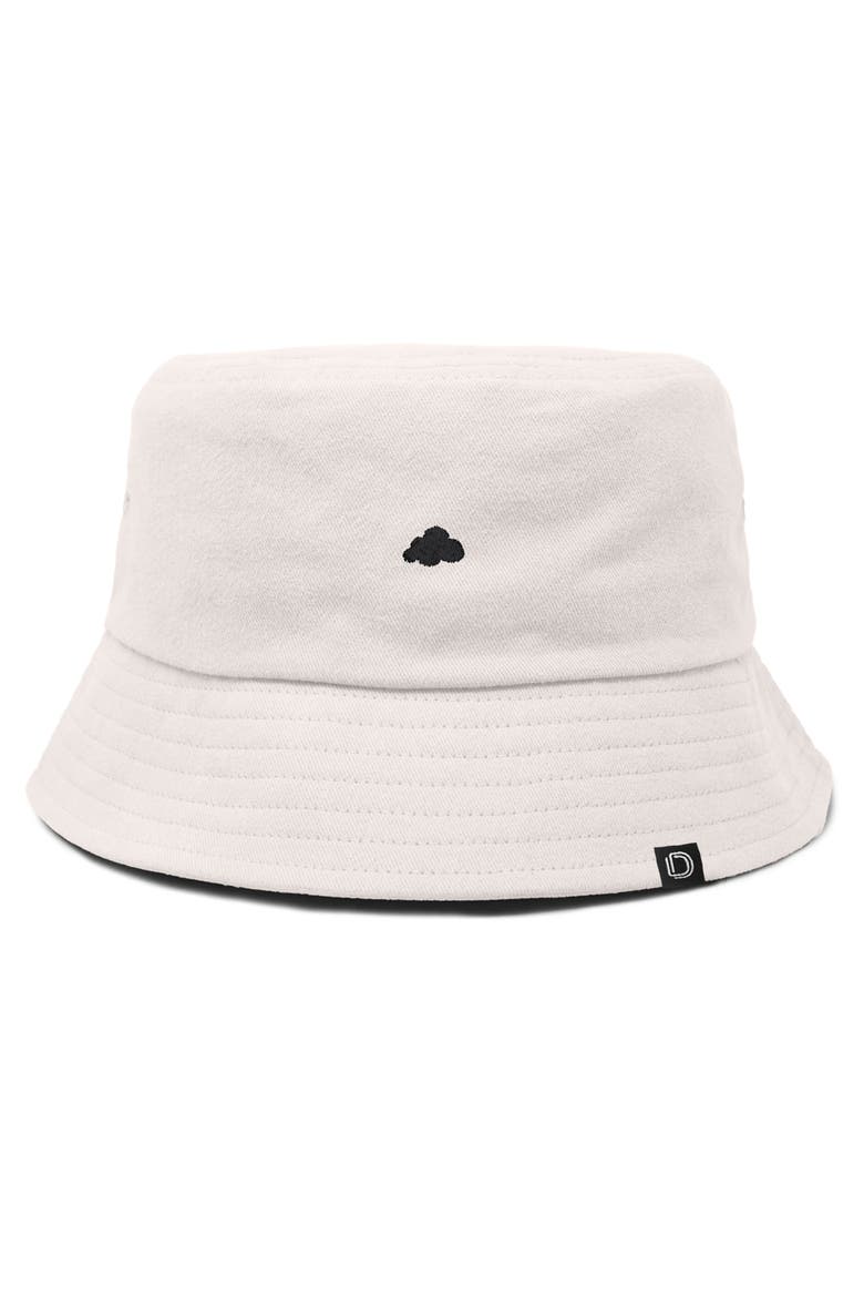 Womens Lil Cloud Cotton Bucket Hat, Main, color, Parchment White