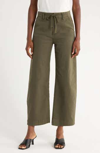 Arellia Drawstring High Waist Barrel Trouser Jeans