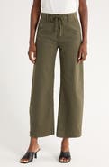 PAIGE Arellia Drawstring High Waist Barrel Trouser Jeans