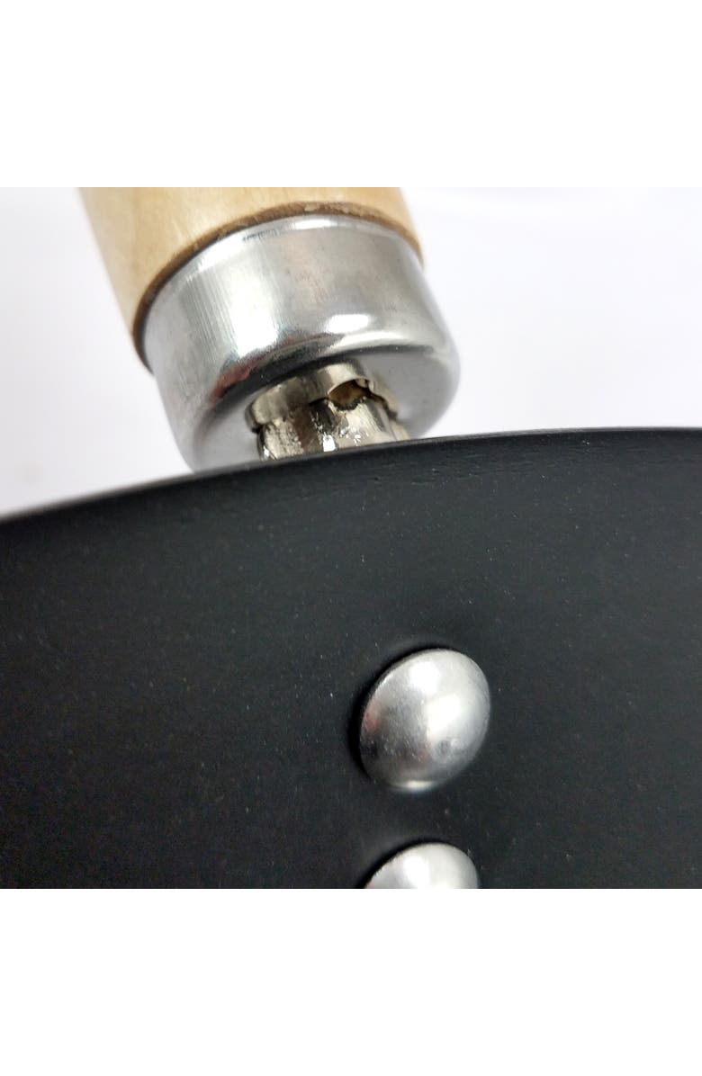 OSTER Findley 13.7 in. Carbon Steel Wok, Alternate, color, Black