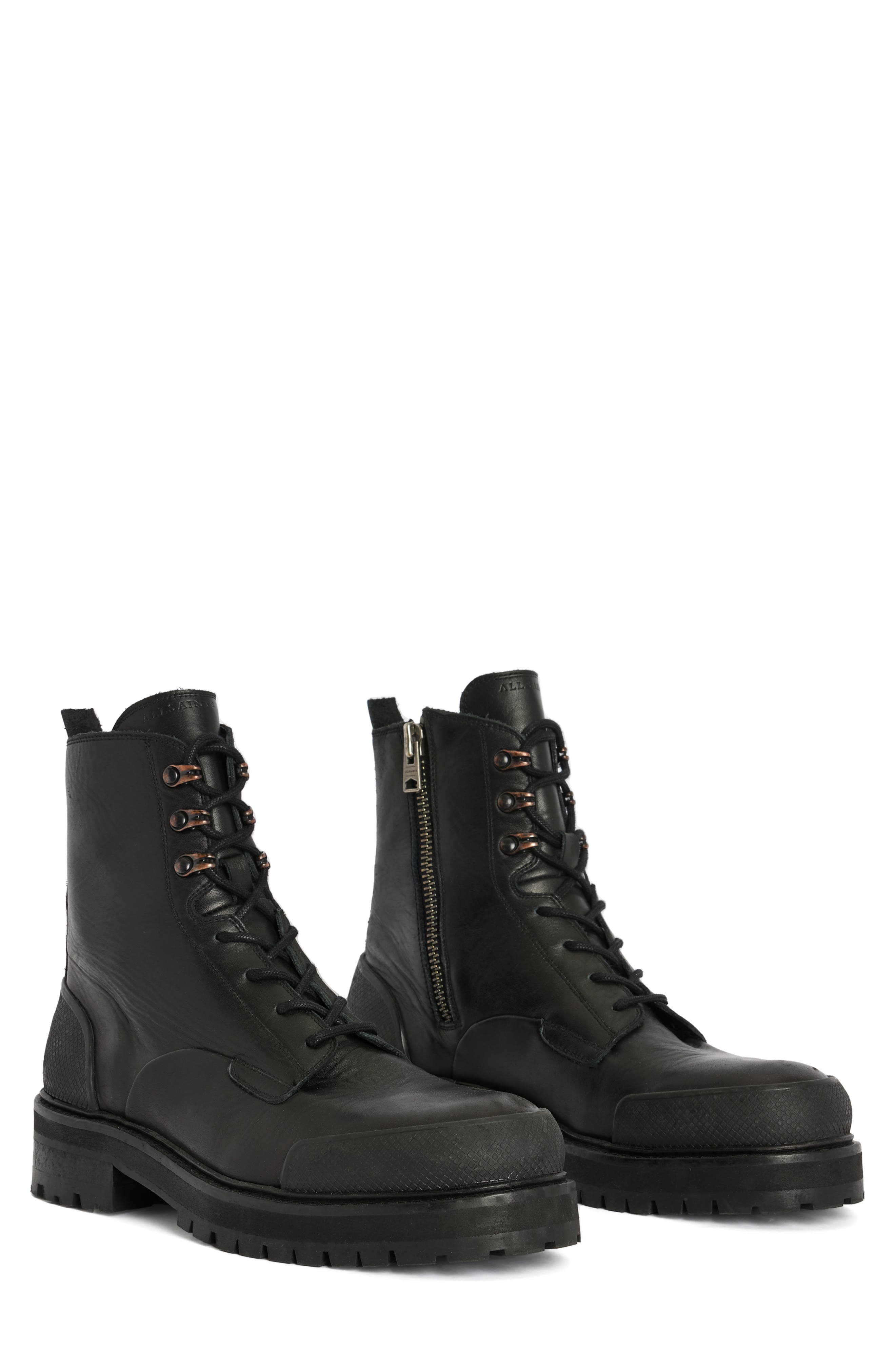 AllSaints Mudfox Lace-Up Boot, Main, color, 
