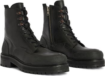 AllSaints Mudfox Lace Up Chunky Leather Boots
Size: 11 Mens All Saints Mudfox Black Lace up Leather Ankle Boots  main image 2