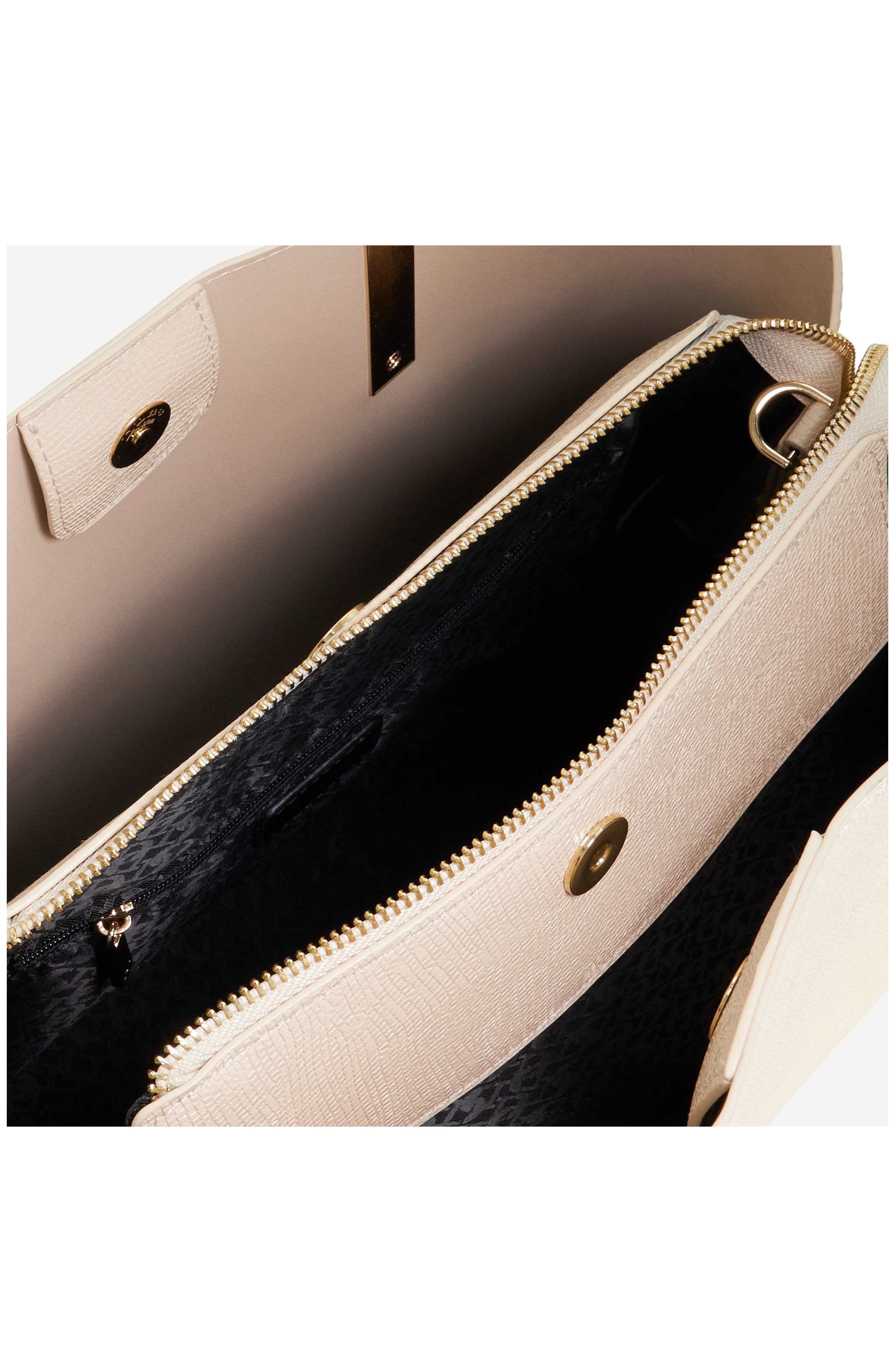 Dune London Dorry Faux Leather Tote, Alternate, color, 