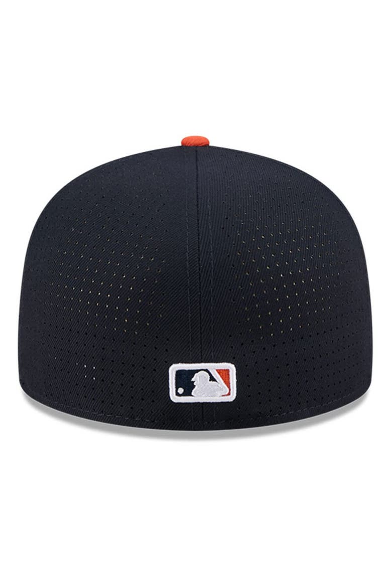 Men's New Era Navy/Orange  Houston Astros 2025 MLB All-Star Game Side Patch 59FIFTY Fitted Hat, Alternate, color, Navy