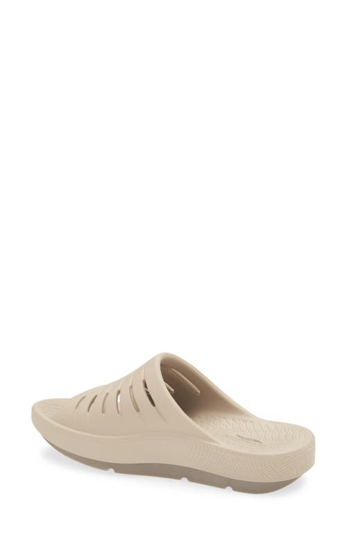 Skechers Go Recover Refresh Slide Sandal In Neutral